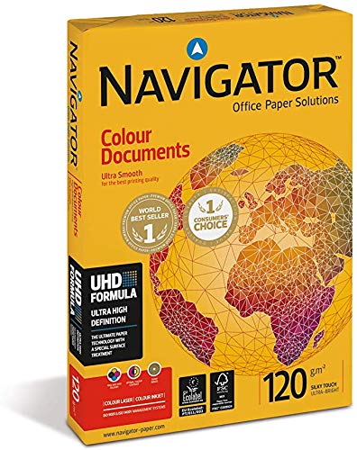 NAVIGATOR Papier Farbe Dokumente Ultra glatten A4 120 g/m² 500 Blatt