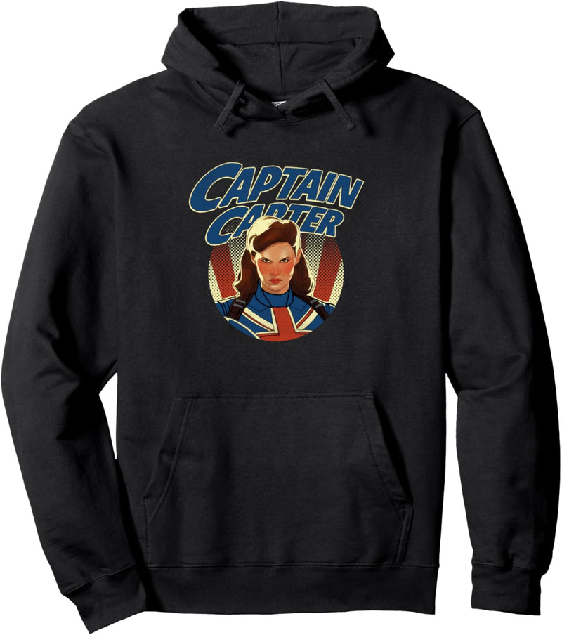 Marvel What If Captain Carter Mug Shot Pullover Hoodie