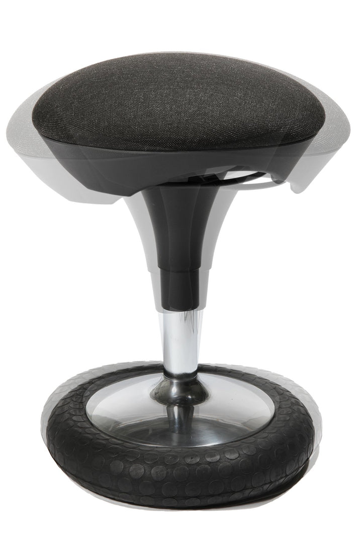 Topstar,SI69G22,Sitness AA820, ergonomischerSitzhocker, Arbeitshocker, Bürohockermit Schwingeffekt,
