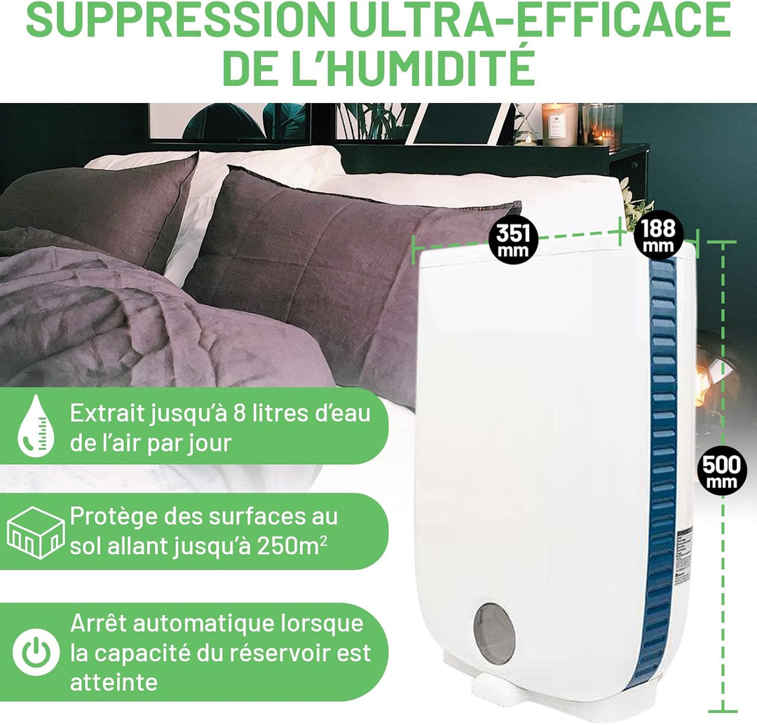 Meaco DD8L Luftentfeuchter, 660 W, 240 V, Weiss, 8L, DD8L