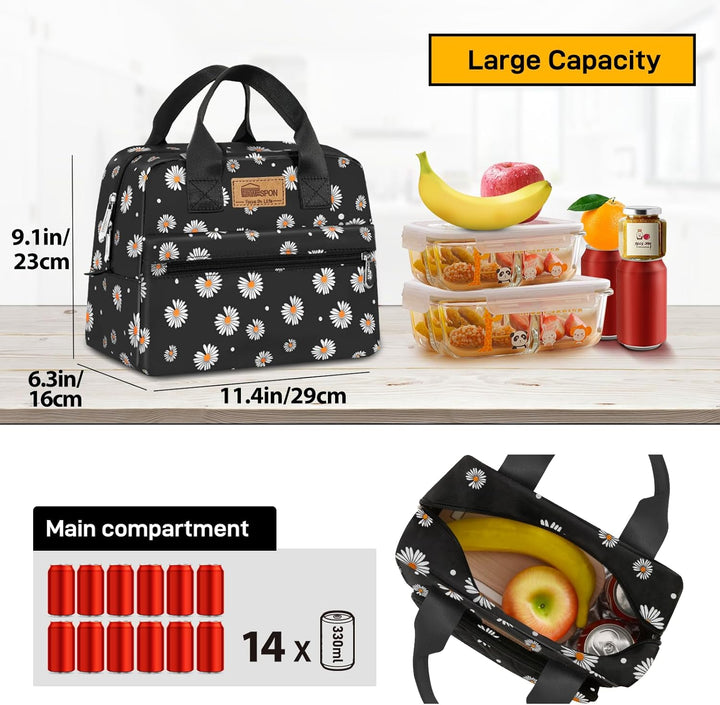 HOMESPON Lunch Bag Insulated Cooler Bag with Large Capacity and Waterproof Material Portable for Men