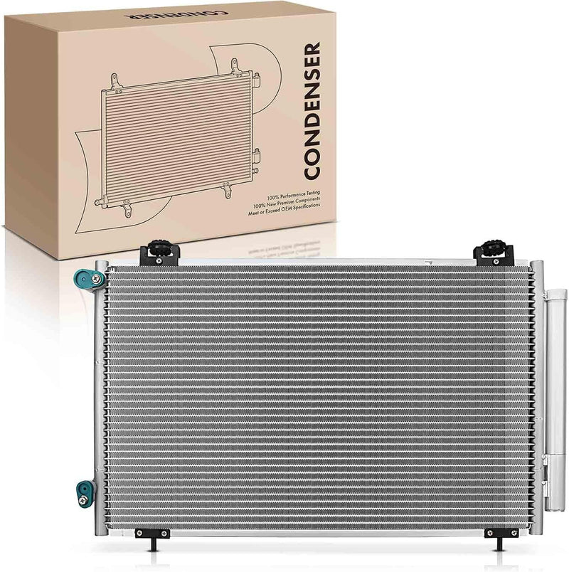 Frankberg Kondensator Klimaanlage mit Trockner Kompatibel mit Corolla E12 NDE12 E12J 1.4L-2.0L 2001-