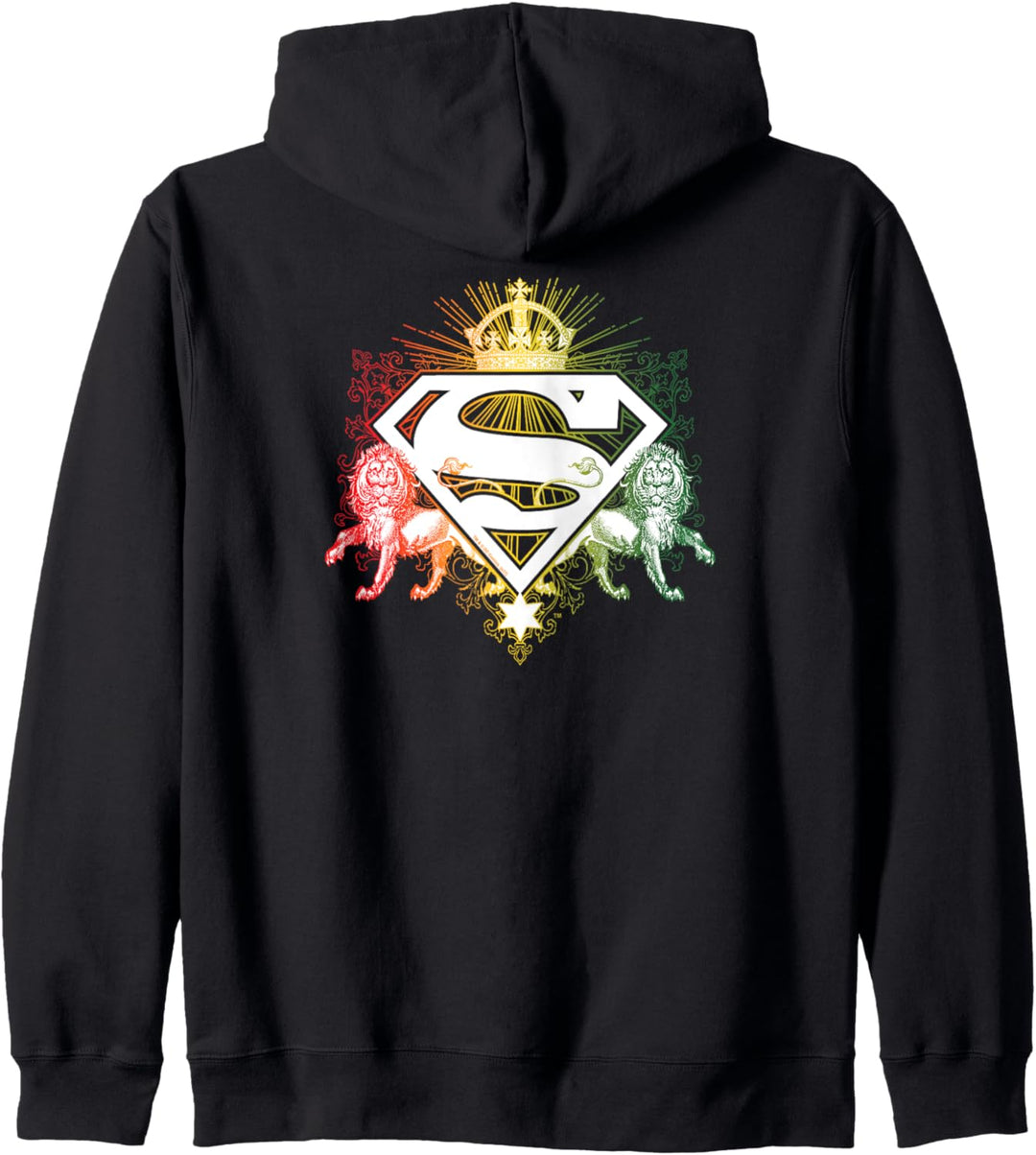 Superman Ornate Lion Shield Kapuzenjacke
