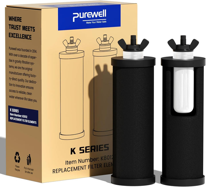 Purewell PB Zwaartekracht Filter Systems, Compatible with Zwaartekrachtfilter Systems, Doulton Super