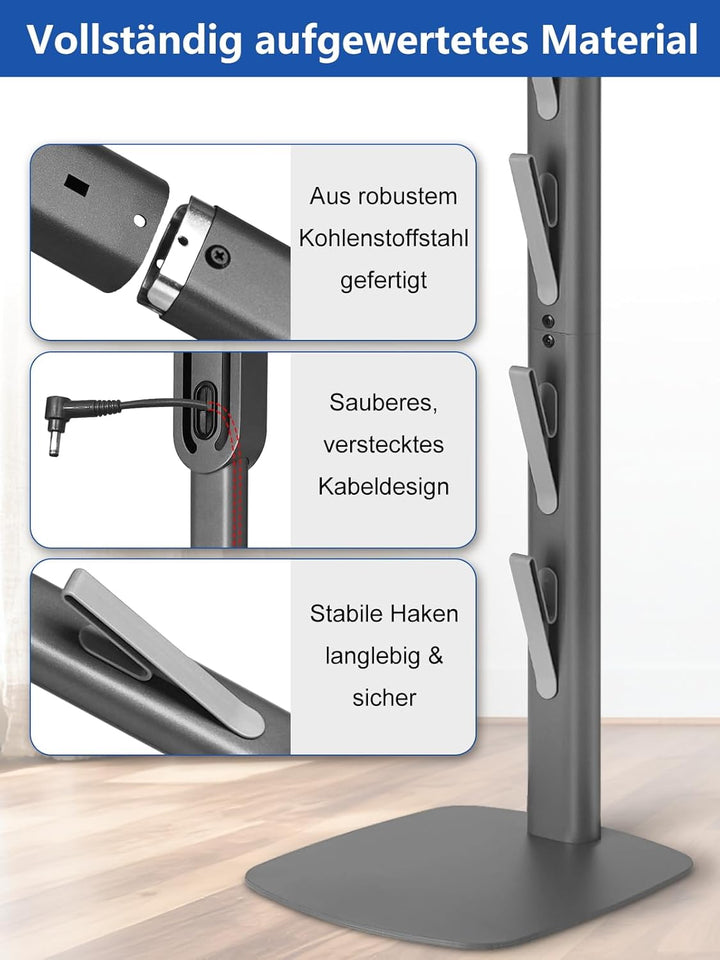Ständer für Dyson, Staubsauger Ständer Kompatibel mit Dyson Gen5 V15 V12 V11 V10 V8 V7 V6, Freistehe