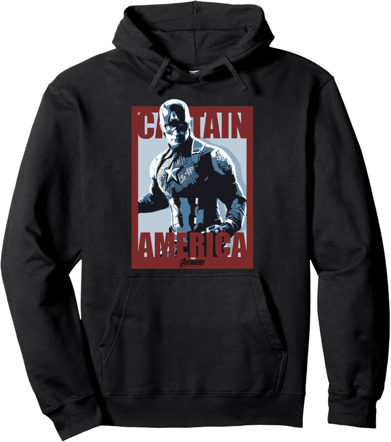 Marvel Avengers: Endgame Captain America Poster Pullover Hoodie