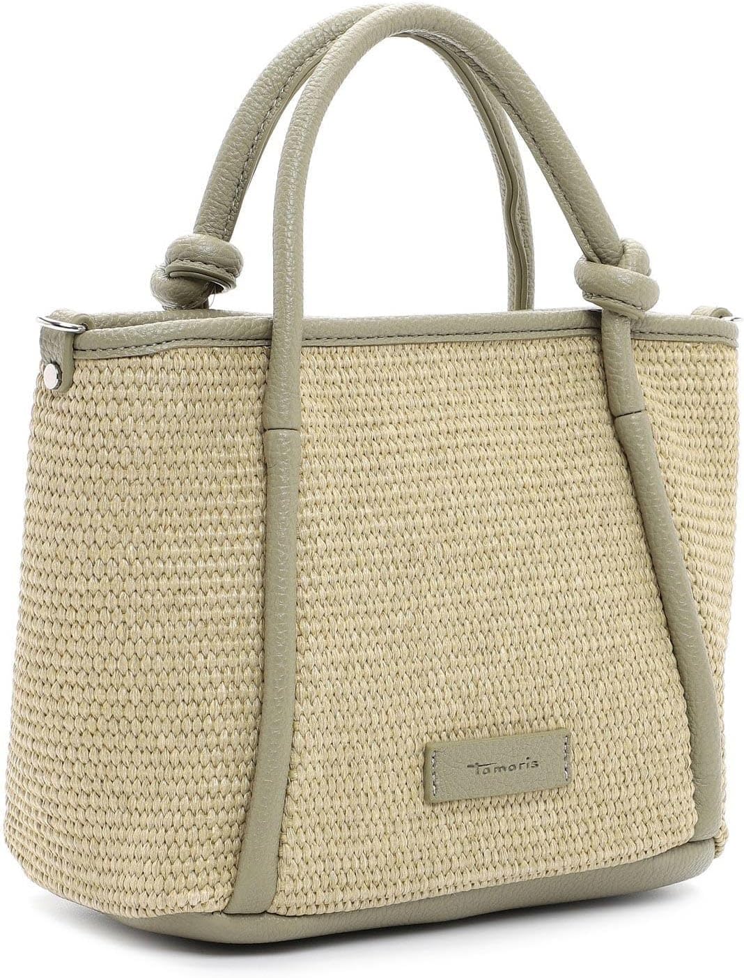 Tamaris Shopper Liv 32311 Damen Handtaschen Zweifarbig Einheitsgrösse Khaki, Einheitsgrösse Khaki