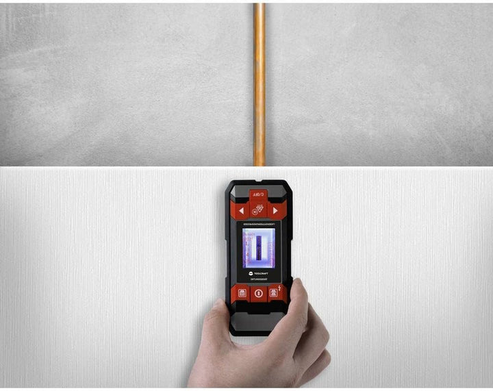 TOOLCRAFT Ortungsgerät inkl. Laser-Entfernungsmesser LDM D30 TO-6994572 Geeignet für Nicht eisenhalt