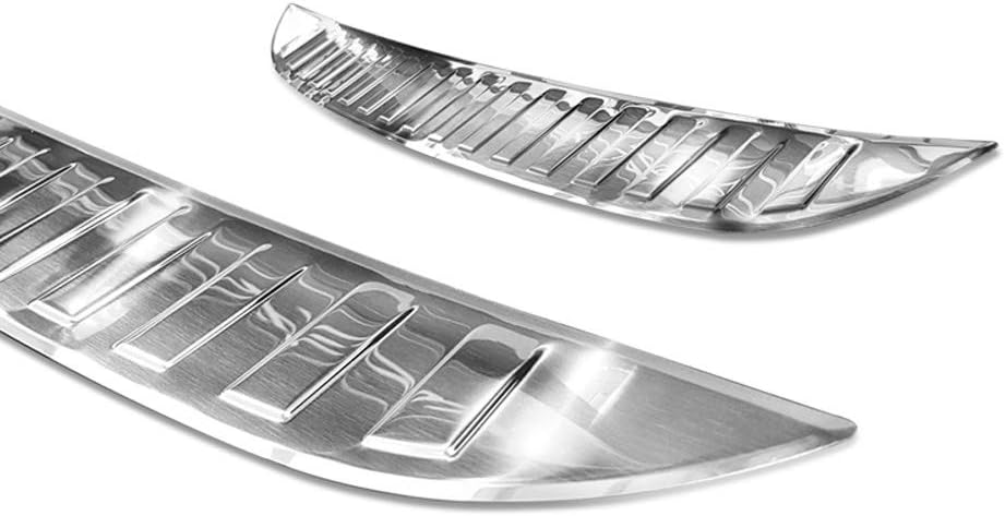 Avisa Edelstahl Heckstossstangenschutz kompatibel mit Mazda CX-3 2015- 'Ribs'