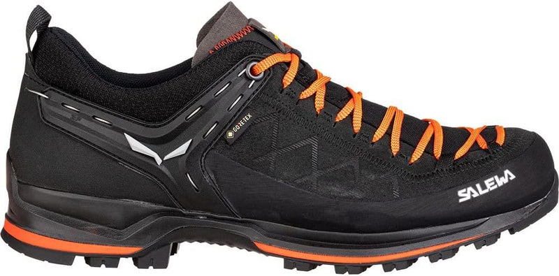 Salewa Mountain Trainer GTX 8375 Blue Danube/Fluo Green 46 EU Black Carrot, 46 EU Black Carrot