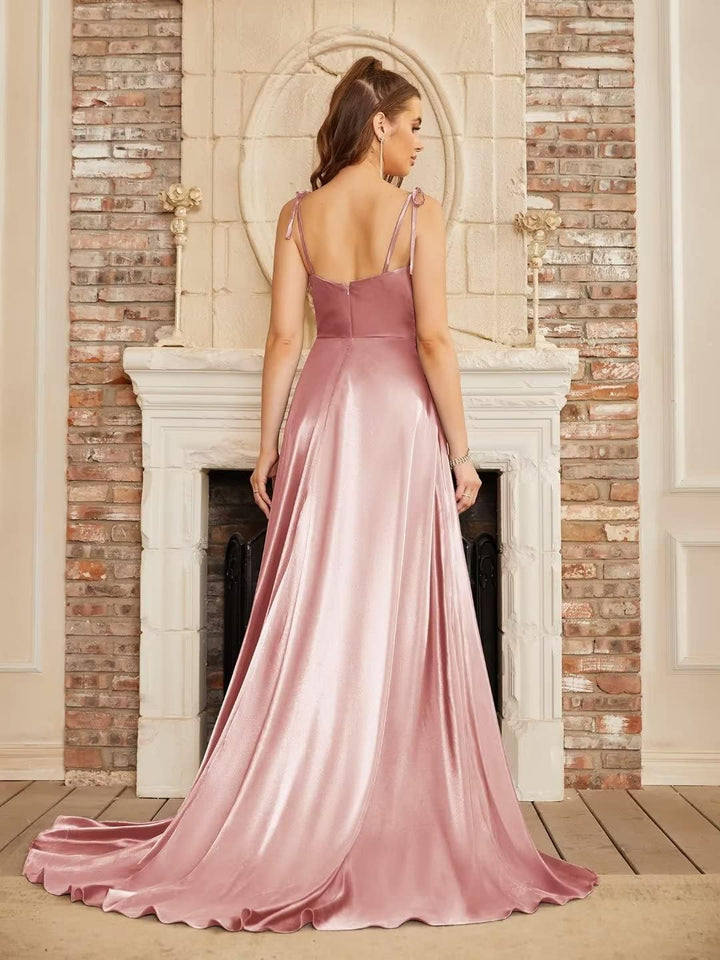 Babyonline D.R.E.S.S. Abendkleid, lang, grosse Grösse, Schlitz, sexy, rückenfrei, schick, elegant, G