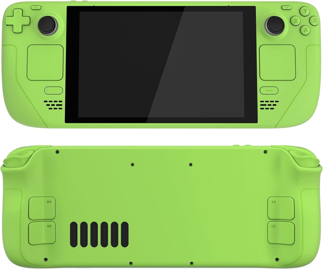 eXtremeRate Ersatz Front/Rückplatte&amp;Tasten Set für Steam Deck, DIY-Full Gehäuse Case/Trigger D-Pad A