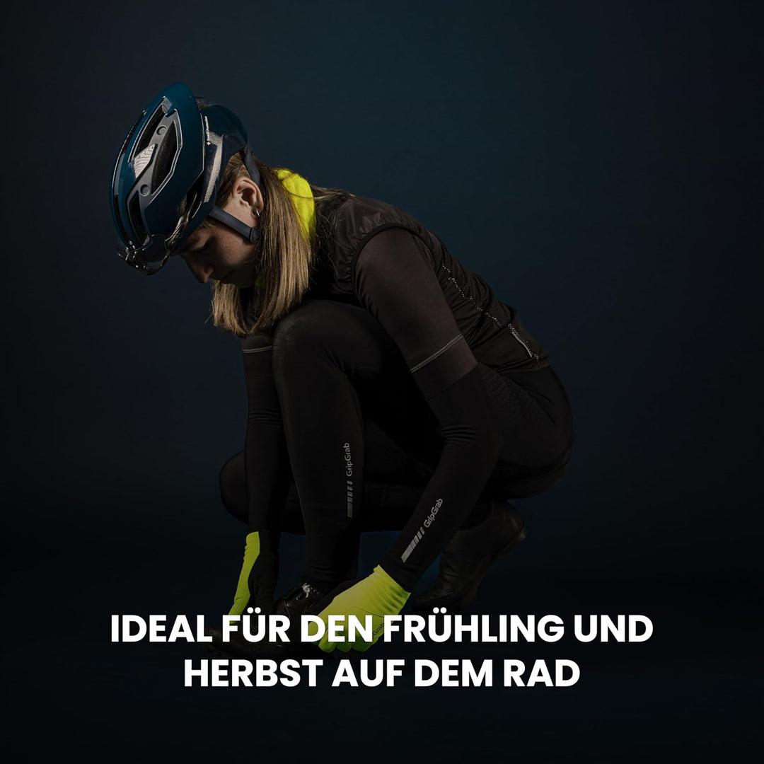 GripGrab Hurricane 2 Winddichte Frühling Herbst Fahrrad Übergangshandschuhe Gepolsterte rutschfeste