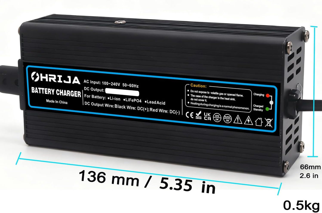 54,6 V 2A Lithium-Batterie ladegerät 48V Lithium-Batterie-Spezial ladegerät 54,6 V2A passt 13 String