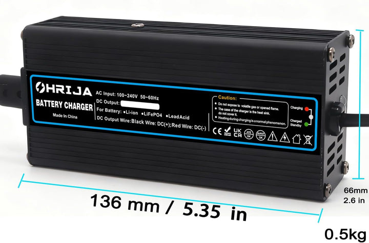 54,6 V 2A Lithium-Batterie ladegerät 48V Lithium-Batterie-Spezial ladegerät 54,6 V2A passt 13 String