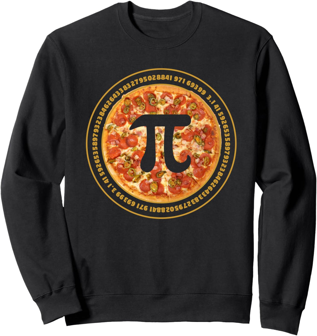 Pi Day Math Lehrer Geek Food Lover Lustige Pizza Männer Sweatshirt