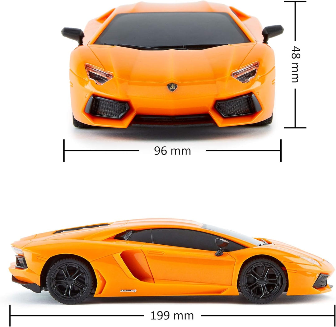 CMJ RC CARS Lamborghini Aventador LP700-4 Offiziell Lizenziertes ferngesteuertes Auto im Massstab 1: