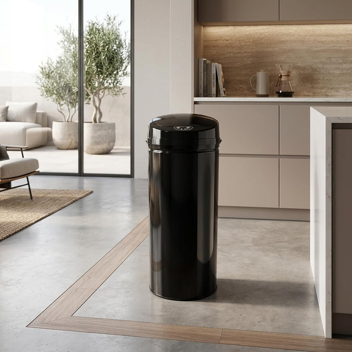 Echtwerk Abfalleimer, Mülleimer mit Sensor, Touchless Abfalleimer, elektrischer Müllbehälter, Infrar