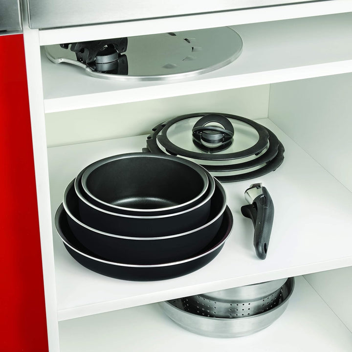 Tefal L9863153 Pfannenhalter, Aluminium, Schwarz