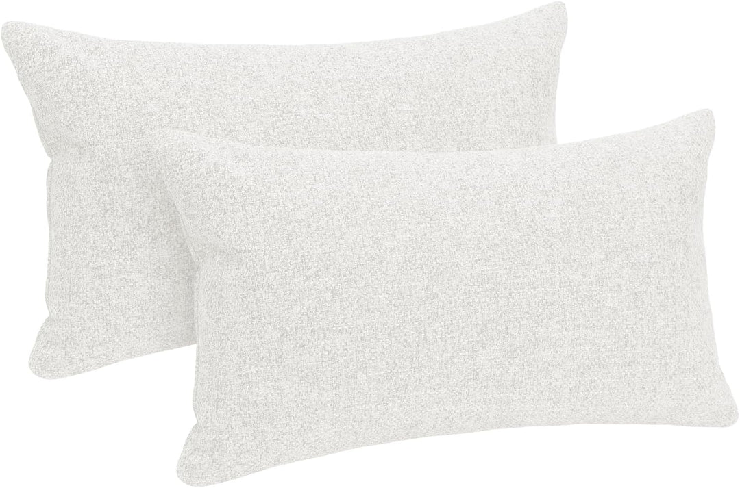 Selfitex 2er Set 30x50 cm, Sofakissen mit Füllung und Bezug, Dekokissen, Kopfkissen mit weicher Kiss