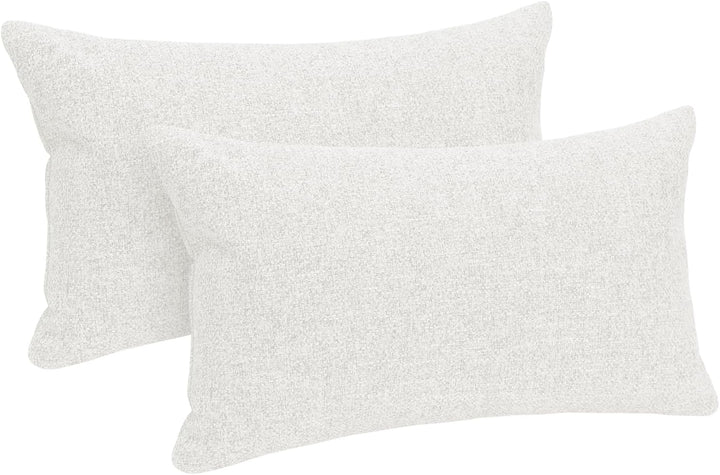 Selfitex 2er Set 30x50 cm, Sofakissen mit Füllung und Bezug, Dekokissen, Kopfkissen mit weicher Kiss