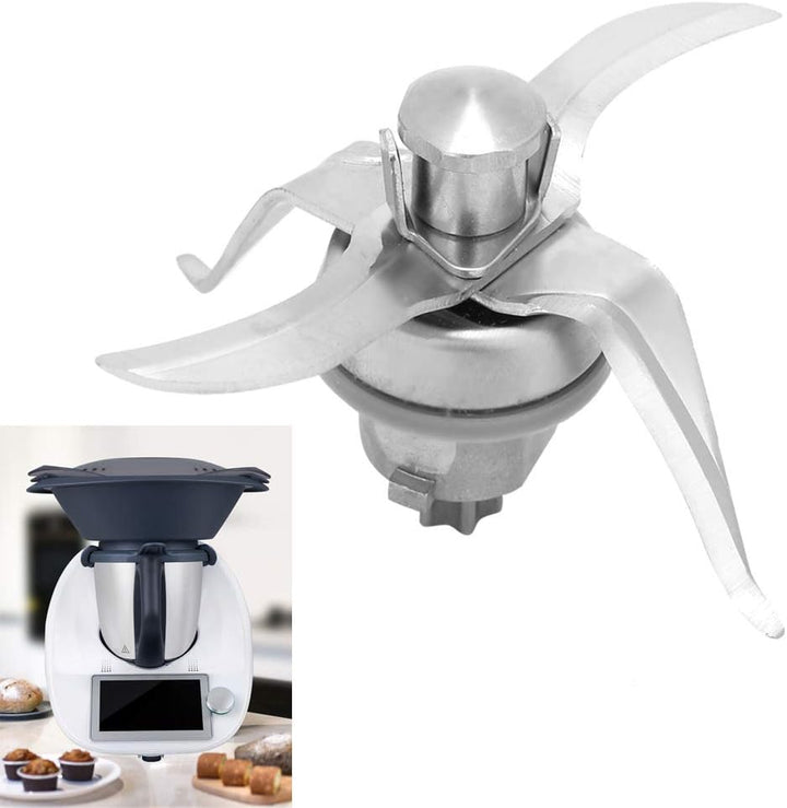 Neue Ersatzteile für Aluminium-Mischklingen für Vorwerk Thermomix TM21 EM | Edelstahl Ersatzmesser f