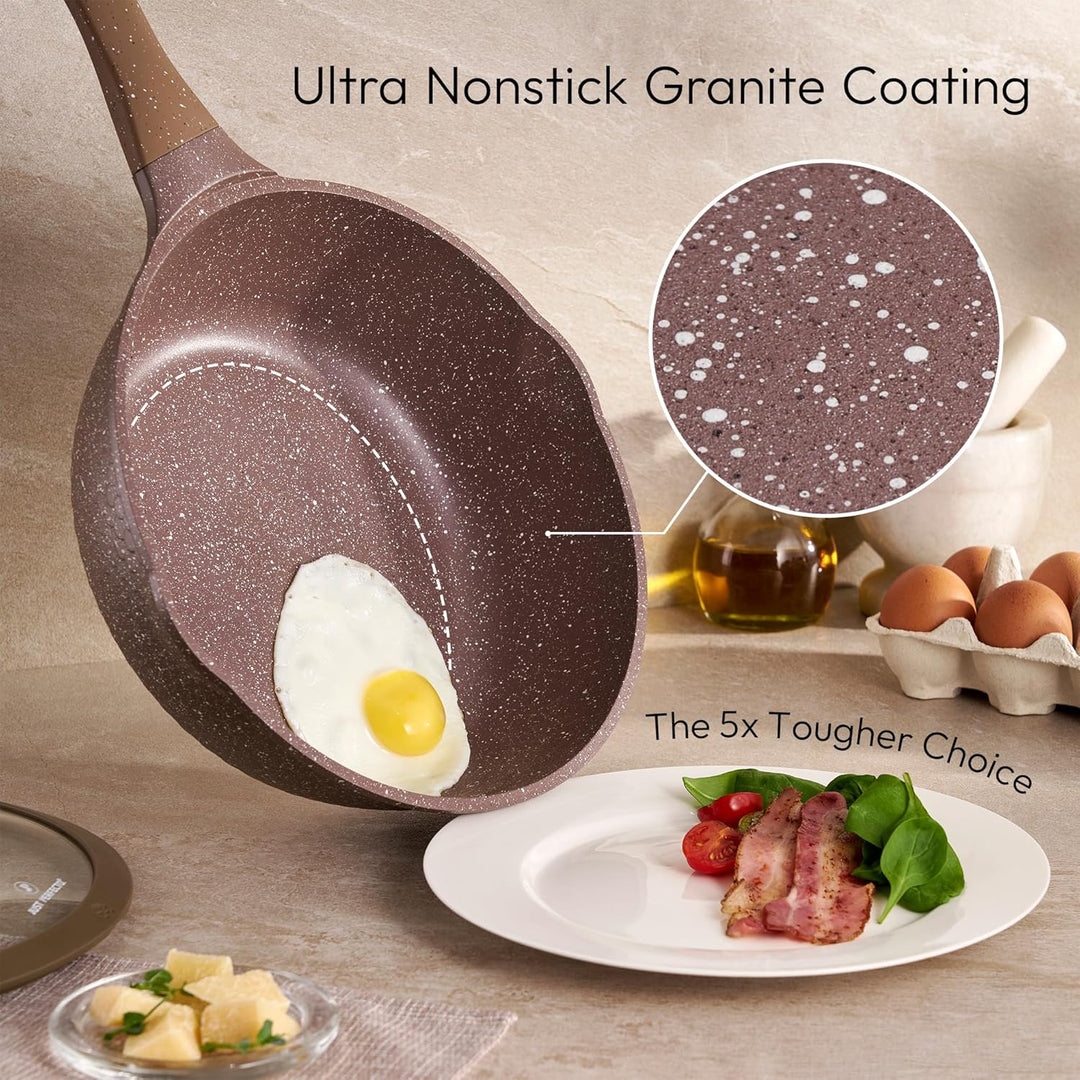 JUST PERFECTO Topfset und Pfannenset Induktion - Pfannenset mit deckel - Pots & Pans sets - töpfe un