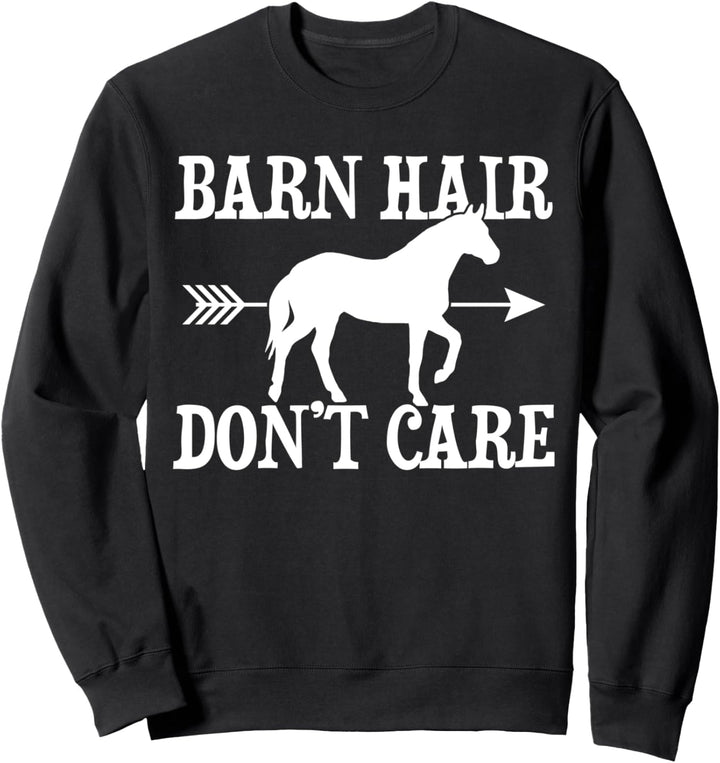 Pferd Reiten Reiterin Lustig Geschenk Sweatshirt