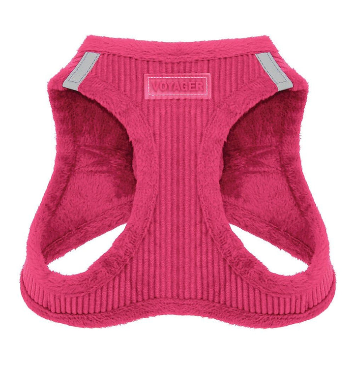 Voyager Step-in Plush Dog Harness - Soft Plush Step In Vest Harness for Small and Medium Dogs by Bes