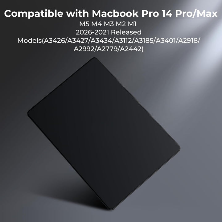 BlueSwan Hülle kompatibel mit MacBook Pro 14 Zoll M4 M3 M2 M1 A3112 A3185 A3401 A2918 A2992 A2779 A2