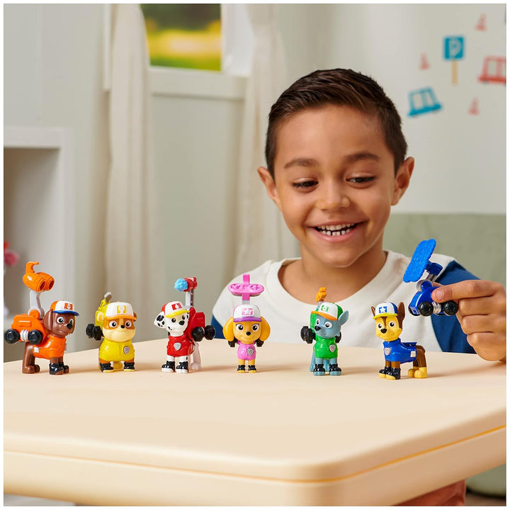 PAW PATROL 6065252, Big Truck Pups, Skye Action-Figur mit Rettungsdrohne zum Anheften, Kabine als Ha