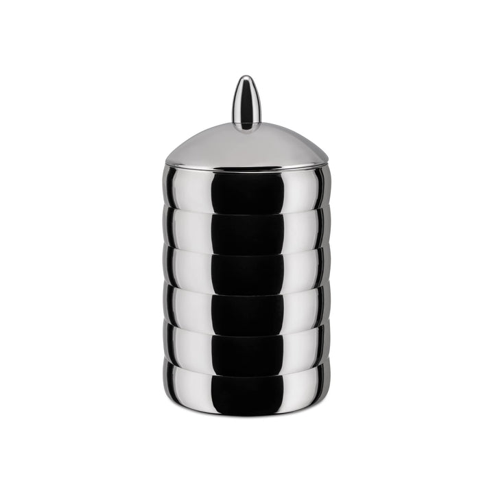 Alessi Kalistò 2 CB02 - Küchendose aus Edelstahl 18/10 mit Knopf aus Aluminium, 114 cl Kalisto 2, Ka