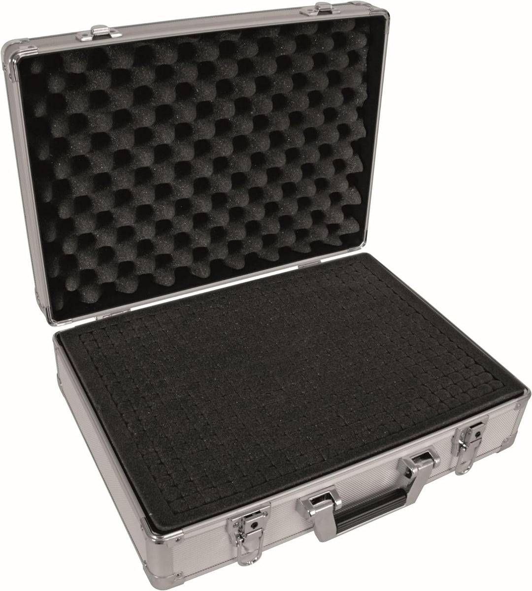 PEREL - 1819-42A 1819–42 A Aluminium Werkzeugkoffer 138952 45.5 X 33 X 15.2 cm Schwarz, 45.5 X 33 X