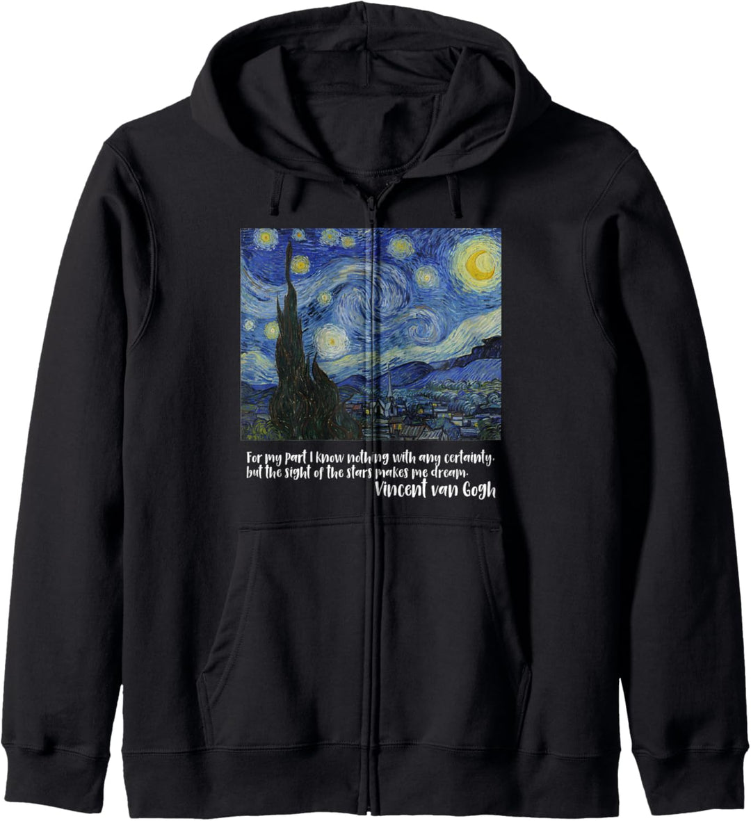 Starry Night by Vincent van Gogh | Famous Painting Kapuzenjacke