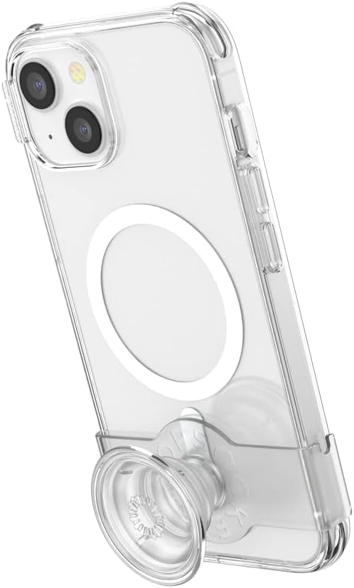 PopSockets: PopCase PlantCore für MagSafe - Hülle für iPhone 14 mit Abnehmbarem PopGrip Slide Sockel