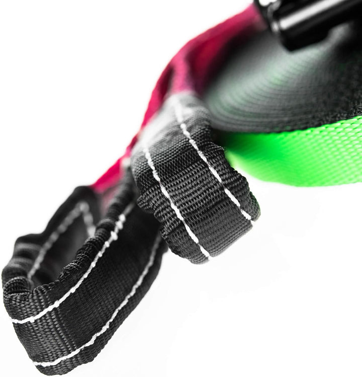 SPIDER SLACKLINE LKS02 - Kit Longline Fly Line 35, Slackline 30 m, zwei Hummer-Ratschen, Gurt 2,5 m,