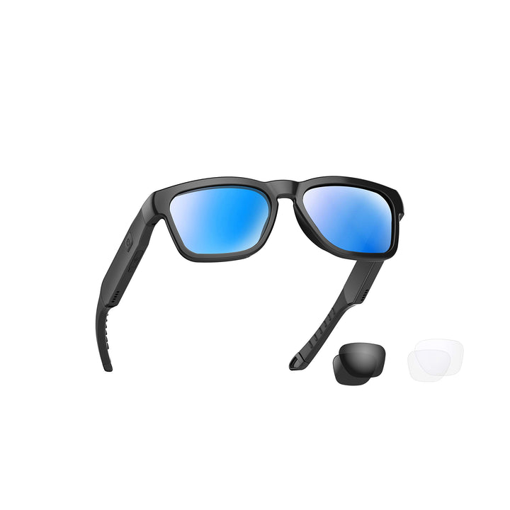 Waterproof Bluetooth Sunglasses, Outdoor Sported Over Ear Heaset with Built-in Microphone,Polarized