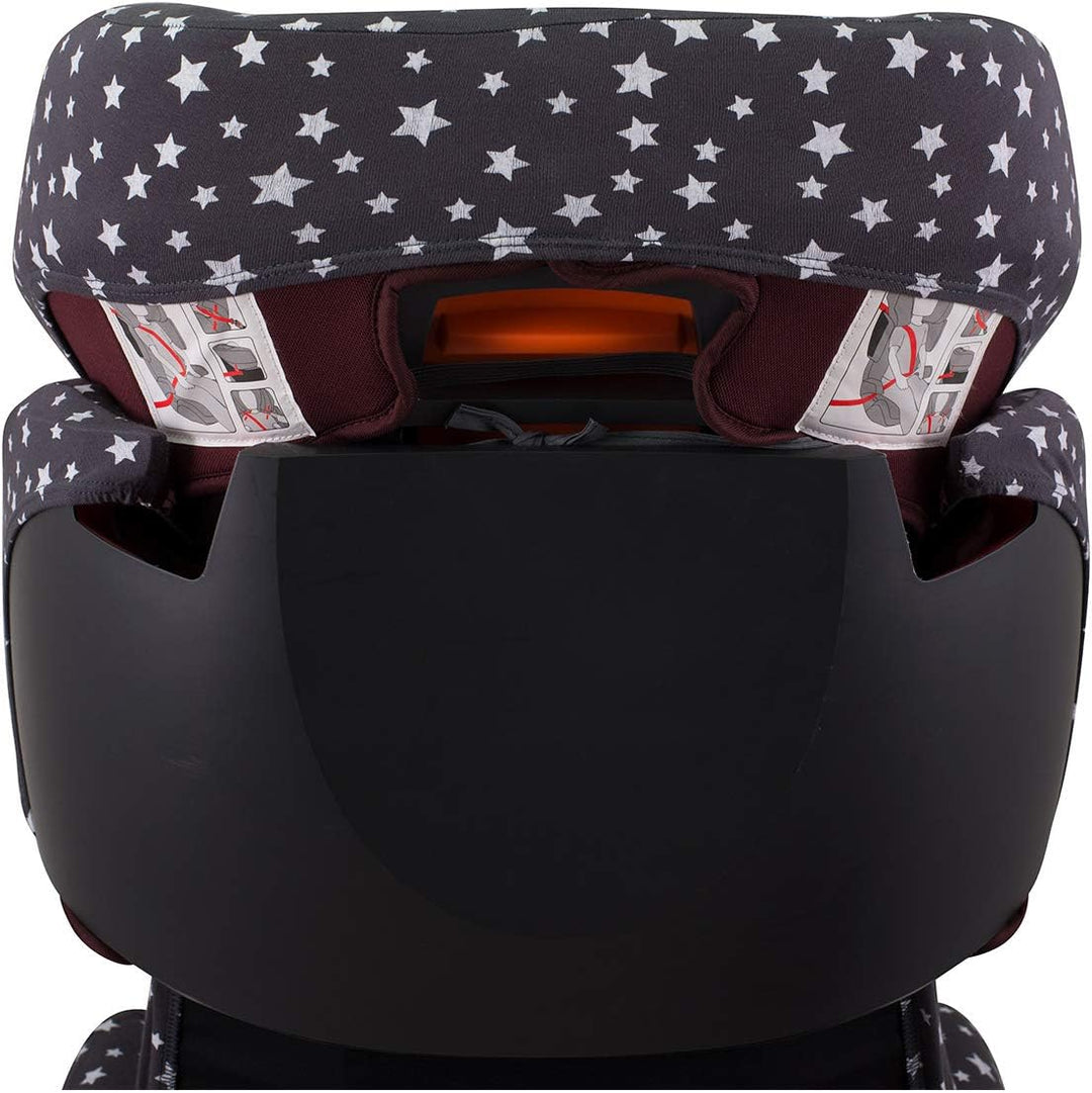 JYOKO KIDS Bezug für Autositz Kompatibel mit Cybex Solution Fix (Winter Sky), Winter Sky