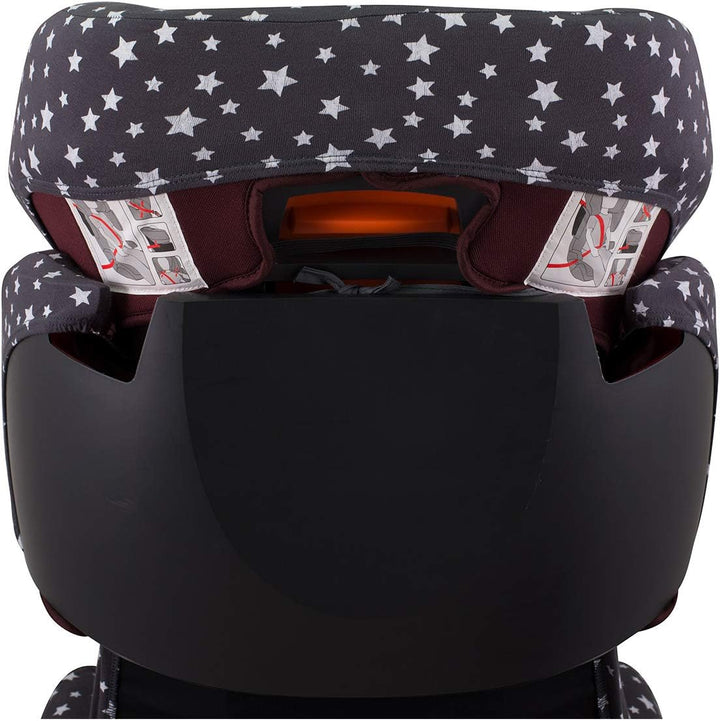 JYOKO KIDS Bezug für Autositz Kompatibel mit Cybex Solution Fix (Winter Sky), Winter Sky
