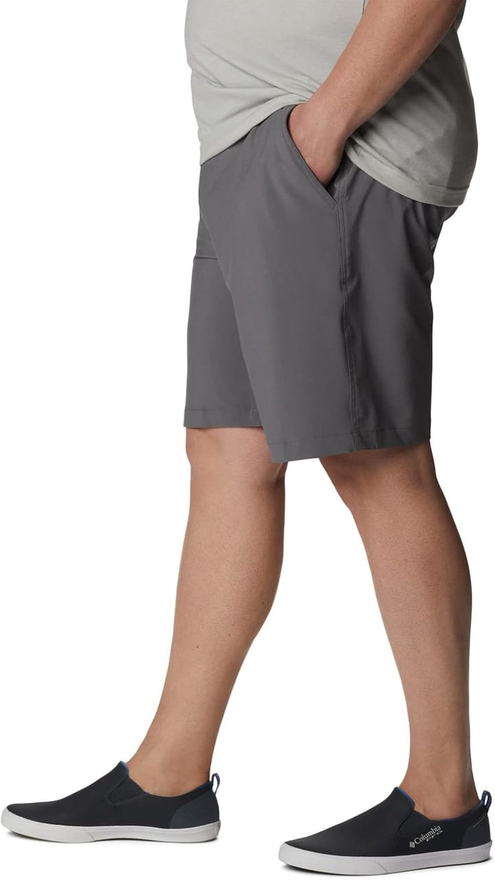 Columbia Herren Terminal Tackle Wander-Shorts, 30W x 10L City Grey/Cool Grey