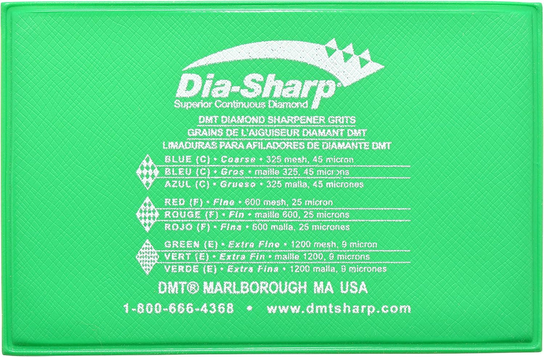 DMT Dia-Sharp-Schärfkarte, extra-fein, Kreditkartengrösse, 7,62 cm, 1 Stück, D3E, Extra-Fein