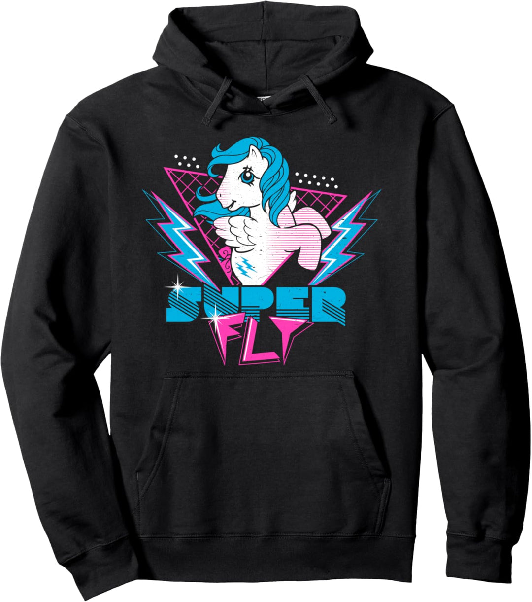 My Little Pony Vintage Firefly Super Fly Retro Concert Style Pullover Hoodie