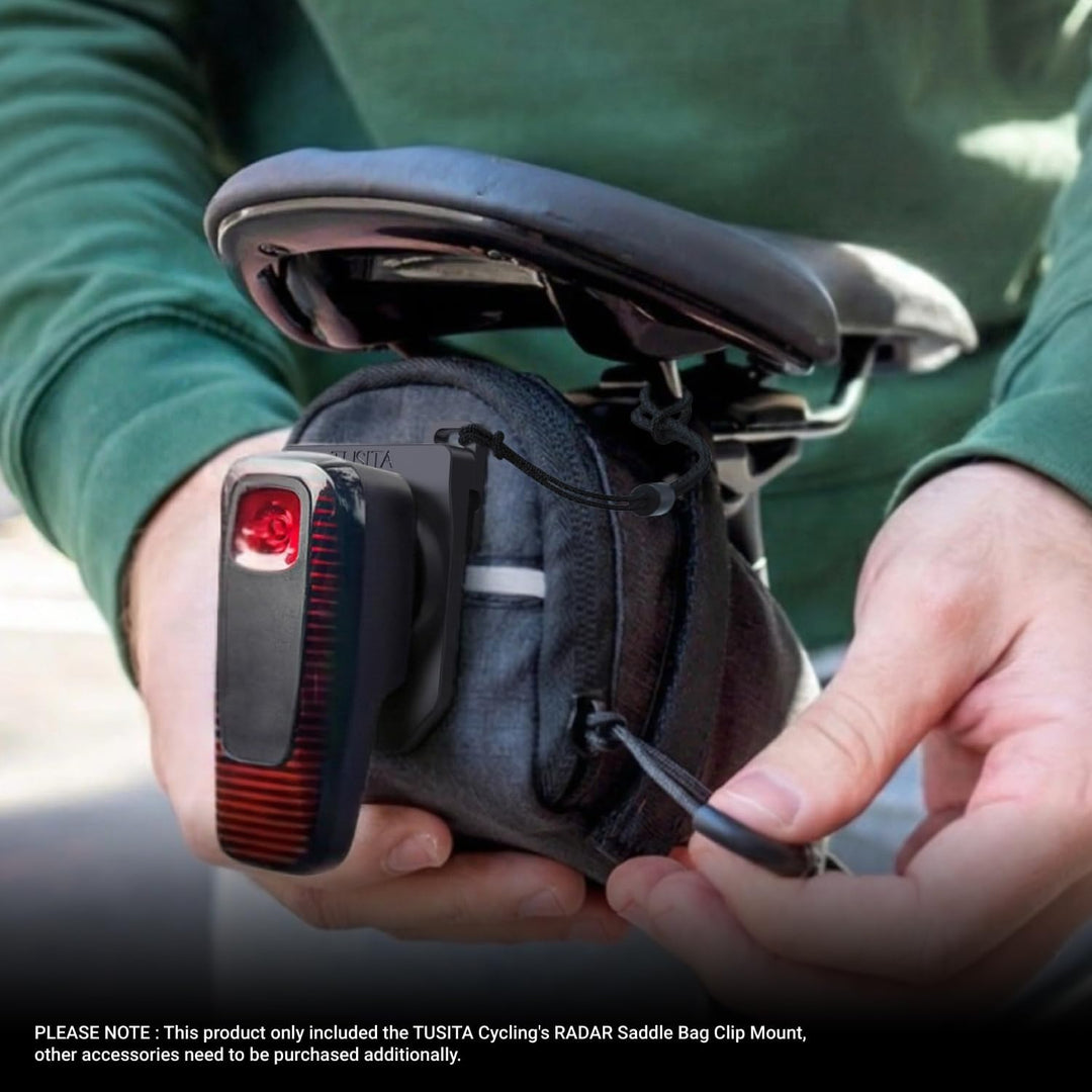 TUSITA Radsport Satteltaschen Halterung Kompatibel mit Wahoo TRACKR Radar