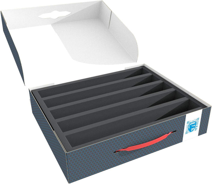 Feldherr 2 Stück Sparpack Lagerbox Spur H0-5 Stege stehend kompatibel mit Modelleisenbahnen, Loks un