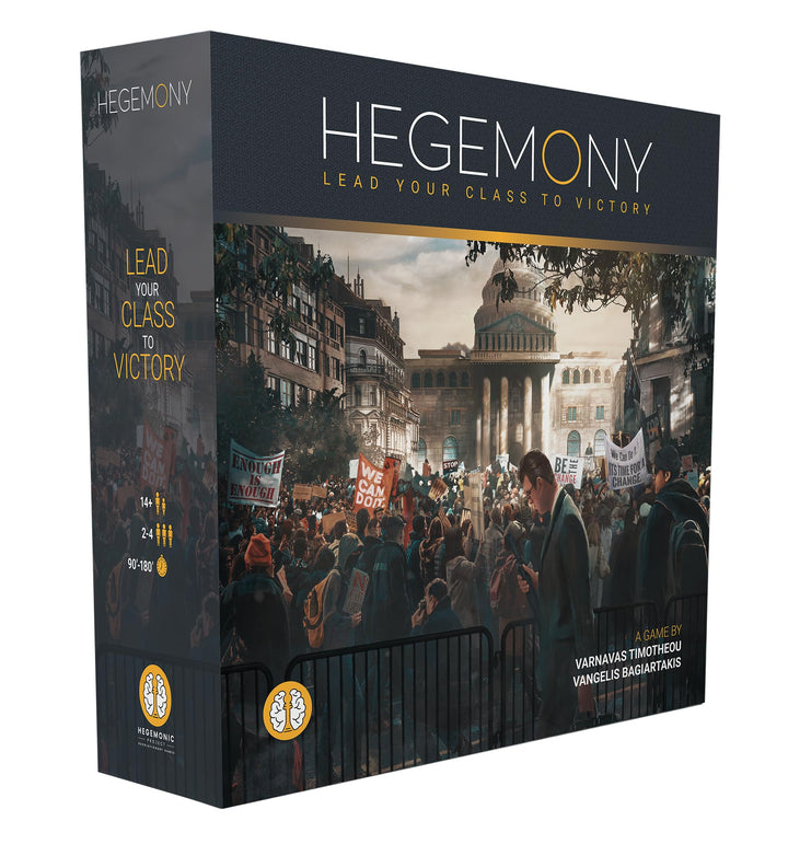 Hegemony Lead Your Class to Victory | Unique Asymmetric Card Driven Game | Political Economic Board