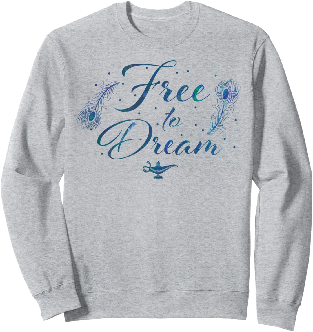 Disney Aladdin Live Action Free To Dream Feather Sweatshirt