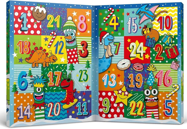 Oddsocks Adventskalender 24 Socken in 30,5-38,5 - Strumpf