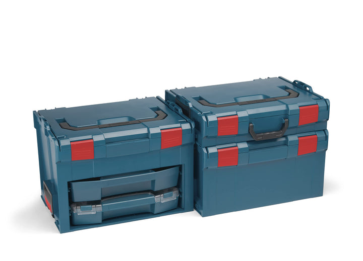 Bosch Sortimo Set Professional Blau L-BOXX 102 + L-BOXX 238 + LS-BOXX 306 inkl. i-BOXX und LS-Schubl