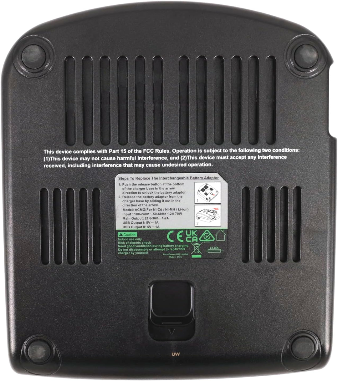 PowerSmart® Schnellladegerät für Hilti C 4/36-ACS, B 22/1.6, B 36/3.0, B 36/6.0, B22/2.6, B22/3.3, B