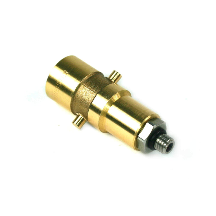 Bajonett Tankadapter M10 (10 mm x 1,5 mm), Messing mit Edelstahlanschluss - Adapter für Autogasfahrz